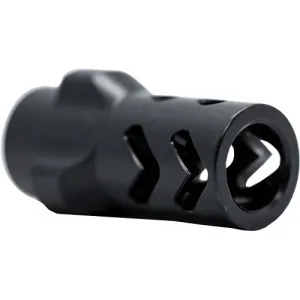 Angstadt Muzzle Brake 3-lug - 9mm 1/2x28 Tpi Black