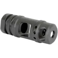 Mi Muzzle Brake Two Chamber - 1/2-28" 5.56/.223 Caliber