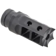 Next Level Nlx7 Comp/flash - Suppressoressor Spiked 1/2x28 Blk!