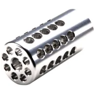 Tacsol Compensator 1" 22lr - 1/2x28 Tpi Silver
