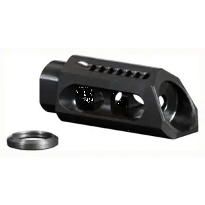 Yhm Slant Muzzle Brake/comp - .308 5/8x24 Threads