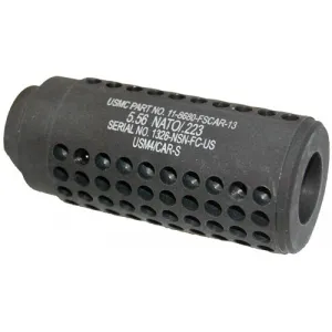 Guntec Ar15 Fake Suppressoressor - Socom Mini 1/2x28 Tpi Black