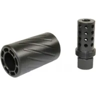 Guntec Ar15 5.56 Muzzlebrake - W/ Quick Detach Blast Shield