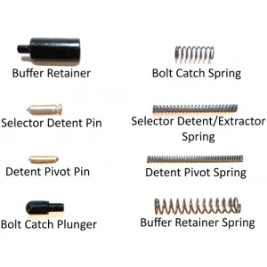 2a Spring/detent Kit - Builder Series Ar15 Black