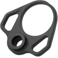Odin Ambidextrous-sling/qd Plate Black - For Ar-15 Pistol Buffer Tubes