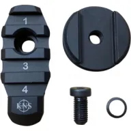 Kns Stock Adapter W/flange - Ar Buffer To Picatinny Rail