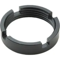 Ergo Grip Mil-spec Castle Nut - For Ar-15 Steel Black