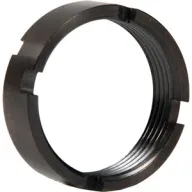 Iron City Castle Nut Titanium - Ar-15 Black