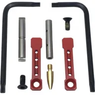 Kns Pin Kit Non-rotating - Gen St Ar15/m16 .154 Red