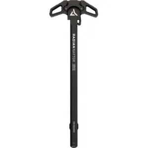 Radian Raptor Charging Handle - Black For Ar10/sr25