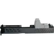 True Precision Glock 19 Slide - W/rms Cut & Plate Blk Dlc