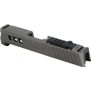 True Precision Sig P365 Slide - W/rms Cut & Plate Stealth Grey