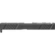 Grey Ghost Prec Glock 17 Slide - Gen 5 V2 W/pro Cut Black