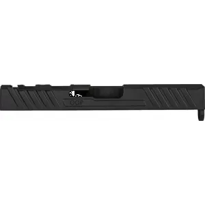 Grey Ghost Prec Glock 19 Slide - Gen 3 V3 W/pro Cut Black