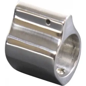Guntec Low Profile Gas Block - .750 Dia Polished Stainless