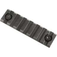 Guntec Removable Accy Rail - 3" Keymod Black