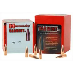 Hornady Bullets 22 Cal .224 - 55gr Fmj-bt 100ct