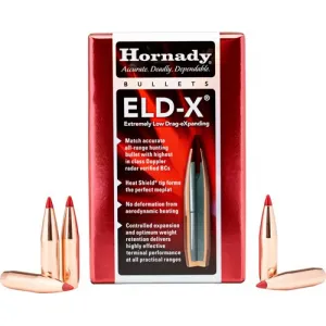 Hornady Bullets 270 Cal .277 - 145gr. Eld-x 100ct