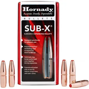Hornady Bullets 30 Cal .308 - 190gr. Subsonic