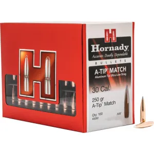 Hornady Bullets 30 Cal .308 - 250gr A-tip 100ct