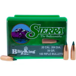 Sierra Bullets .20 Cal .204 - 39gr Blitzking 100ct