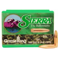 Sierra Bullets .22 Cal .224 - 55gr Hp-bt 100ct