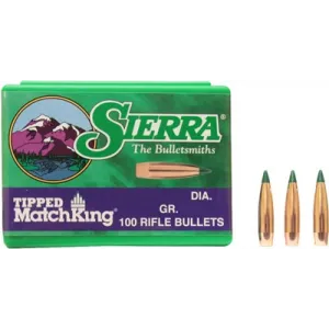 Sierra Bullets .30 Cal .308 - 195gr Hp-bt Match Tmk 100ct