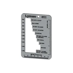 Lyman E-zee Case Gauge - Pistol & Revolver