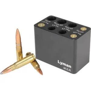 Lyman Msr Ammo Checker Block -