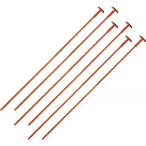 Gss Orange Rifle Rods .22 - Caliber 6-pack