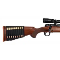 Allen Rifle Stock Sleeve - Cartridge Carrier Black Nylon