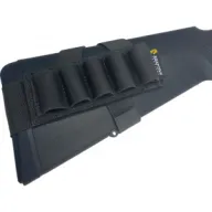 Adaptive Tactical Stock - Mounted Shotshell Carrier Blk