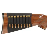 Bulldog Rifle Stock Sleeve - Cartridge Carrier Black Nylon