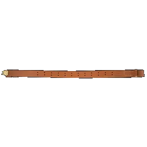Hunter Company Military, Hunt 0200-1 Leather Military Sling 1in