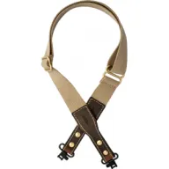 Versacarry Cotton Web Sling - W/ Leather Ends & Swivels Khak