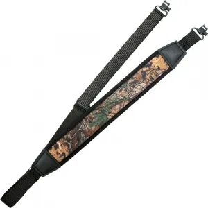 Grovtec Flex Sling Elastic - Polymer W/swivels Realtree Xra