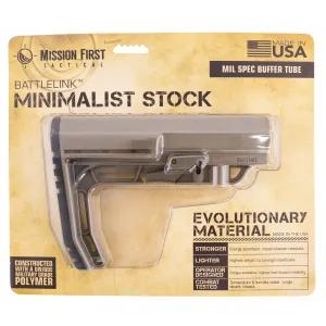 Mission First Tactical Battlelink, Mft Bmsmil-sde Blink Minimalist Stk Mil De