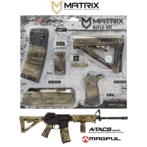 Matrix Diversified Ind Magpul Carbine Accessory Kit, Mdi Magmil01-hd A-tacs Au Camo Kit