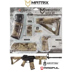 Matrix Diversified Ind Magpul Carbine Accessory Kit, Mdi Magmil41-hl Kryptek Highlander Kit