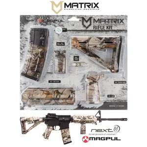 Matrix Diversified Ind Magpul Carbine Accessory Kit, Mdi Magcom -nv Next Camo Vista Kit