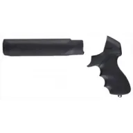 Hogue Pistol Grip W/forend - Mossberg 500 12ga. Black