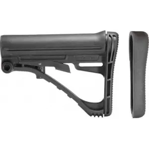 Tacstar Collapsable Stock Ar15 - For Mil-spec Tube Black Poly