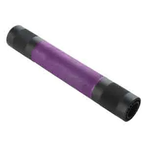 Hogue Ar-15 Free Float Forend - Rifle Length Purple Grip Area