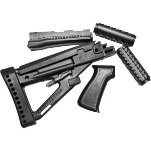 Pro Mag Archangel Ak-47/akm - Stock Set Black Polymer