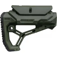 F.a.b. Defense Buttstock Ar-15 - /m4 Od Green Adj Cheek Piece