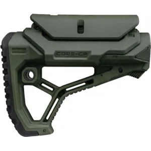 F.a.b. Defense Buttstock Ar-15 - /m4 Od Green Adj Cheek Piece