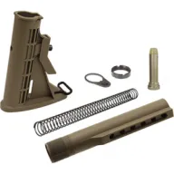 Utg Stock Assembly Ar-15 Fde - 6 Position Mil-spec