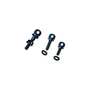 Toc Swivel Base (studs) Set - 3-piece Black