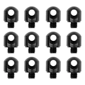 Grovtec 1/8" Machine Screws - 12-pack Black