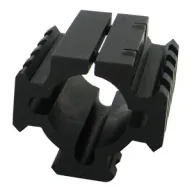 Tacstar Rail Mount For 12ga. - Shotgun Tube 1.8" Long Black